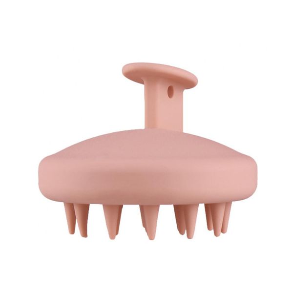 Silicone tête cuir chevelu masseur brosse Silicone corps brosses cheveux nettoyage peigne bain SPA douche Massage outils Cepillo Masajeador De Cuero Cabelludo