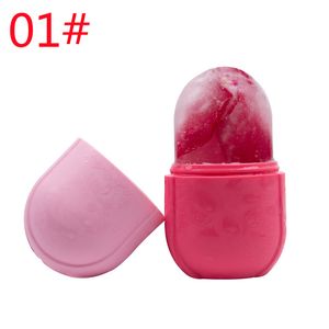 Siliconen Ice Cube Laden Ice Globe Balls Face Massager Facial Roller Contouring Ball Beauty Skin Care Lifting Tools