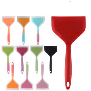 Silicone ustensiles de cuisine ustensiles de cuisine spatule boeuf viande oeuf cuisine grattoir large Pizza outils de cuisson pelle antiadhésive 20220826 E3