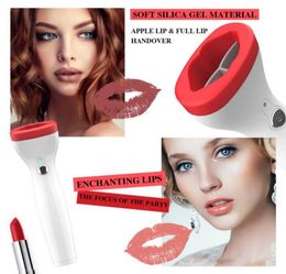 Siliconen Lip Plumper -apparaat Automatische voller lip Plumper Enhancer Quick Natural Sexy Intelligent Deflated Designed Lip Plumpering 6775089