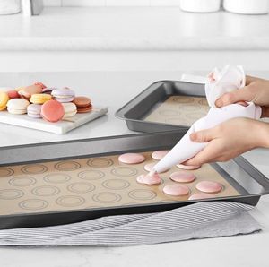 Silicone Macaron Mat Réutilisable Gâteau Pain Moule De Cuisson Antiadhésif Pâtisserie Cookie Faisant Des Formes Puff Pan Ustensiles De Cuisson Accessoires De Cuisine8275214