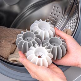 Siliconen magische wasbal Herbruikbare kleding Haarreinigingshulpmiddel Haarverwijderaar voor huisdieren Wasmachine Kat Haarvanger Wasbal