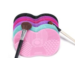 Making Makeup Makeup Brush Nettoyer PADER MADE UP LAVE BRUPS GEL NETTOYAGE MAT MAIN TOUR FOURNATION DU MADEUP BRSUPE BRUPBER BANDE 100 PCS1119756