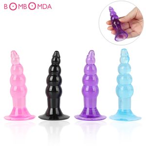 Silicone Mâle Masturbateur Fesses Adultes pour Hommes Plug Anal Masseur De Prostate Gode Vibrateur Sex Toys C19010501