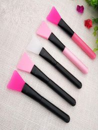Brosse de masque en silicone pour Shills Mask Mask Making Makeup Brushes Cosmetic Tools for Foundation Face Powder 5 Styles RRA13249037193