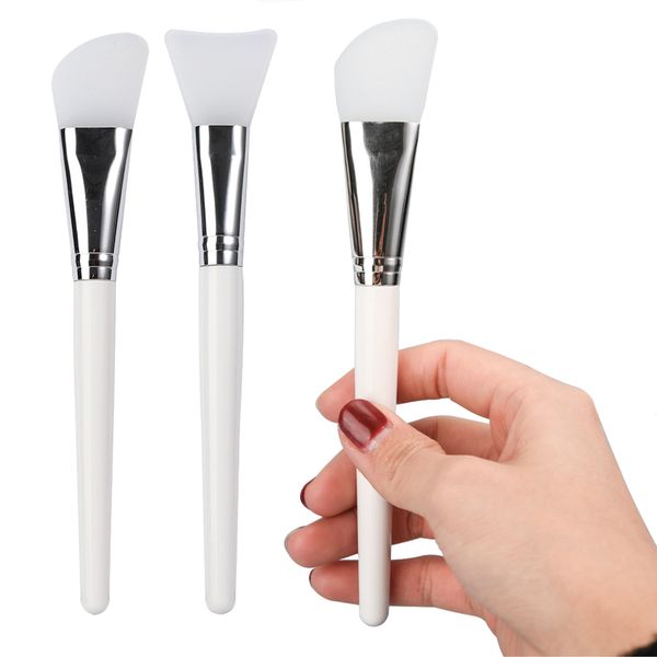 Masque en silicone Brushes faciaux Mash Mash Van Fabriqué en forme de couteau Brosse de maquillage Femme Face Care Tool J1696