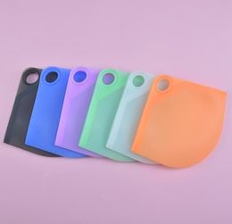 Siliconen Masker Organizer 6 Kleuren Draagbare Stofdicht Gezichtsmasker Houder Case Opslag Clip Bag Vochtbestendig Cover SN1560