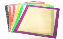 Silicone Pad Pad Food Grade Silicone 42x295cm Mattes d'huile lisses antiadhésives Dab Bho Mat avec du silicone et de la boulangerie en fibre de verre Mat1810200