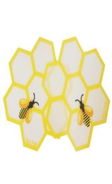 Tapis en silicone Le plus récent Dab Bee Pad entier FDA de qualité alimentaire réutilisable antiadhésif concentré Bho cire Slick huile résistant à la chaleur Fibr3762038