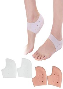 Chaussettes à talons en Gel hydratant en Silicone, outil de protection des pieds craquelés, pour hommes et femmes, 7226427