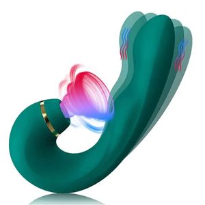 Silicona Oral Clitoral Sucking G Spot Vibrator Clitoris Estimulador Massage Masaje Sucker Toys para mujeres adultas 240403