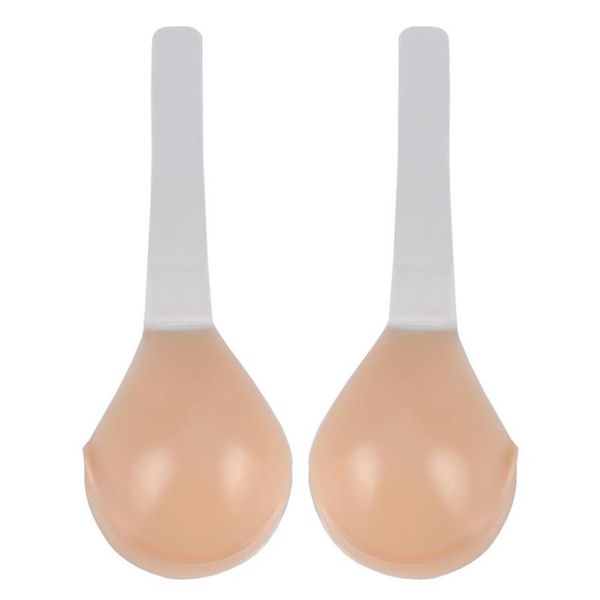 Pastilles en Silicone pour lifting des seins, pétales de poitrine invisibles, bonnets de soutien-gorge adhésifs réutilisables, couvre-tétons pour femmes, 3075