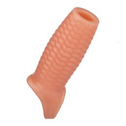 Silikon-Penis-Hülsenverlängerung, wiederverwendbar, zum Vergrößern von Dildo-Vergrößerungshülsen für Erwachsene, intime Penisringe