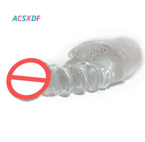 Accessoires de vibrateur de pénis en silicone attachement de baguette magique Masseur de tige avale de tête Caps de tête pour adultes Produit sexe pour femme5386584