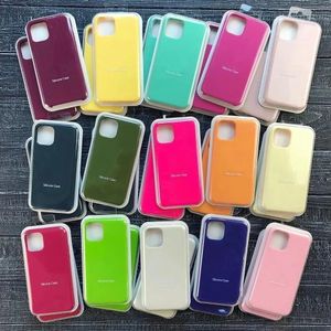 Siliconen telefoonhoesjes voor iPhone 15 Pro max Huidvriendelijke telefoonhoes voor iPhone 14 Plus 13 12 Pro