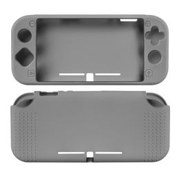 Siliconen beschermhoes voor Nintend Switch Lite Controller Accessoires voor Nintendo All-inclusive gameconsole Antislipkoffers met opp-zakpakket