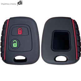 Silicone Remote Car Key Case Cover Shell voor Citroen C1 C4 C2 C3 Berlingo Xasara Picasso voor Peugeot 107 207 307 407 206 306 406