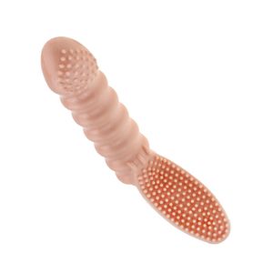 Silicone réutilisable doigt Masturbation vibrateur Massage Prostate Intense clitoris Stimulation sexy jouets pour femmes adulte jouet Couple