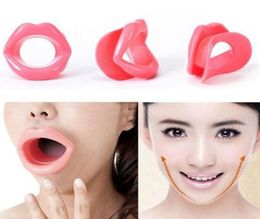 Silicone Rubber Face Lifting Lip Trainer Mouth Muscle Tightener Face Massage Exerciser Anti Wrinkle Lip Exercise Mouthpiece Tool1648125