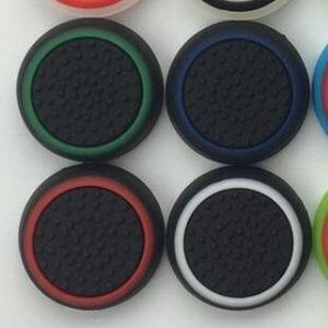 Lichinige siliconen rubberen duim stick protive cap joystick grip cover voor PS4 PS5 Xbox One 360 controller gamepad sample