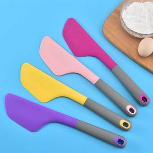 Grattoir en Silicone, outil de cuisson, couteau à pain, spatule à beurre, spatule à gâteau à la crème