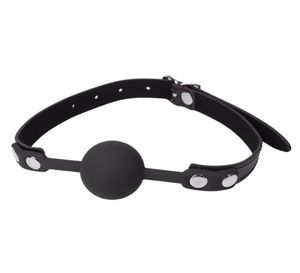 Silicone Sexy Ball Gag Esclave Harnais Bondage BDSM Fétiche Bouche Restrictions Jouet Y181024056109579