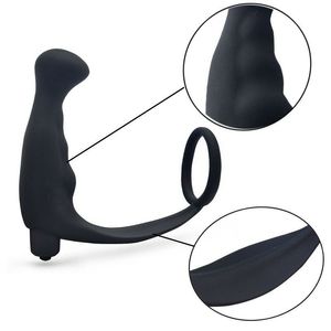 Siliconen Sexy Toy Ass Anale Vibrator Butt Plug Mannelijke Flexibele Prostaat Massager A654
