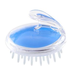 Brosse à shampoing en Silicone, brosse de Massage du cuir chevelu, peigne de lavage des cheveux, douche, bain du corps, brosses propres, épurateurs 3 couleurs 54 8373684