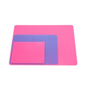 Tapis en feuille de Silicone pour l'artisanat, moules de moulage de bijoux polyvalents, tampons de protection de comptoir