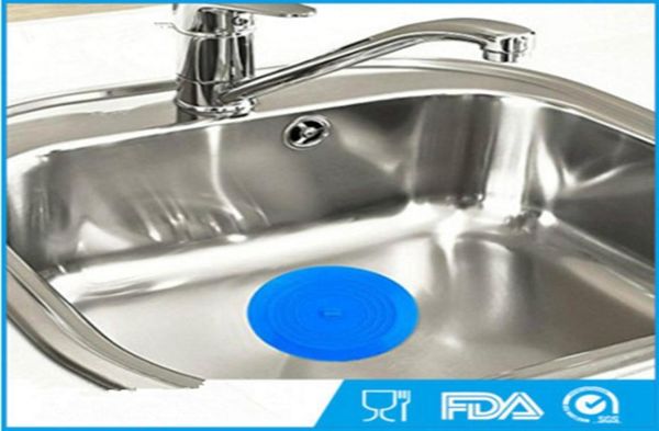 Plugue de drenagem de silicone para pia, rolha de drenagem de qualidade alimentar fda 15cm, coletor de drenagem para banheiro, cozinha, suprimentos de silicone vtky21065497510