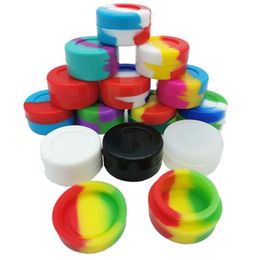 Siliconen Roken Wax Container Jar Food Grade 5ML Concentraten Dikke Olie Pasta Opslag Non Stick Dabber Rook Accessoires