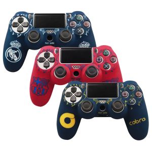 Silicone Soft Laser snijbestrijdingscase voor PS4 PS5 Xbox -serie X S Controller Skin Cover Gamepad Joystick Accessories