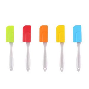 Spatule en silicone Cuisson Grattoir Crème Beurre Spatule Cuisson Gâteau Gel De Silice Couteau Spatule Utensi Pâtisserie Outil Silicone Cuisson Grattoir P1111