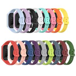 Sangles de bande de Sport en Silicone pour Samsung Galaxy Fit 2 FIT2 SM-R220 Bracelet de montre intelligente Bracelet de montre Correa