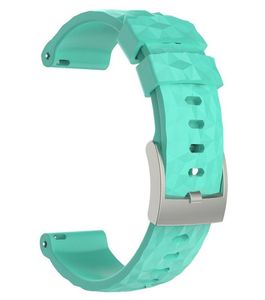 Bracelet de sangle de bracelet en silicone pour Suunto Spartan Sport Chepp HR Baro MultiSport GPS Watch Band Strap Belt4611743