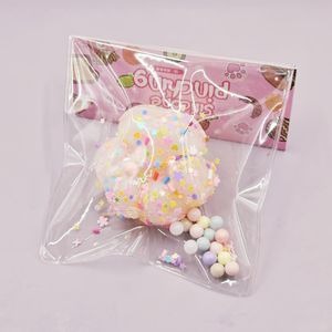 Silicone Squeeze Toys Nacré Mignon Chat Patte Mochi Jouet Drôle Fidget Décompression Vent Squeeze Ball Cadeau Squishy Stress Reliever 2796