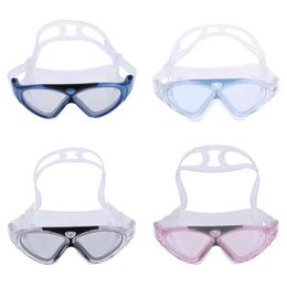 Siliconen Swimming Goggles Anti-Mist Duikbril Zwemmen Bril UV Bescherming Water Sport Oogmasker Gear G220422