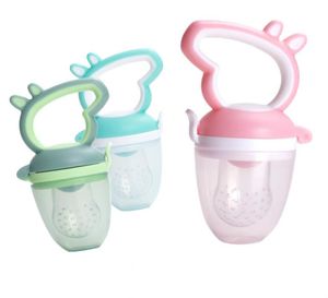 Siliconen TEETL BABY POIFICIER BUIDE NIPPLE SOOTER TODDLER KIDS POIFIFIER FEEDER VOOR FUTES VOEDSEL NIBLER DUMMER BABY FEEDEN PACIFI8045207