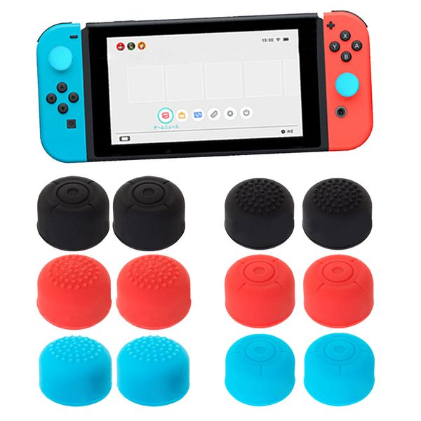 Silicone Thumb Stick Extended Grip Button Case Cover pour Switch NS NX Joy-con Extra Higher Joystick Cap DHL FEDEX EMS FREE SHIP