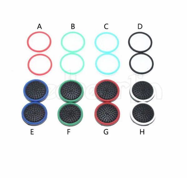 Couvercle de bâtons de pouce en Silicone pour Playstation PS4 Pro Slim, capuchons de contrôleur PS3 11 LL