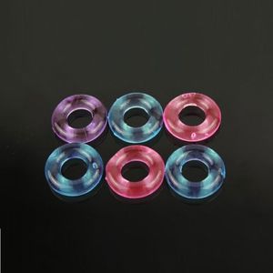 Silicone Transparent Penis Ring Time Delay Cock Rings for Male Masturbation Health Fun Happy Sex Toys Adult Products