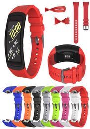 Silicone Watch Band pour Samsung Gear Fit2 Pro Fitness Watch Bands Strap de poignet pour Samsung Gear Fit 2 SMR360 Bracelet7383981