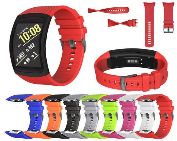 Bracelet de montre en Silicone pour Samsung Gear Fit2 Pro bracelets de montre de fitness bracelet pour Samsung Gear Fit 2 SMR360 Bracelet 1736834