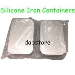 Siliconen Wax Containers Iron Kit Siliconen Box Kruiken met DAB Tool Opslag Jar Oliehouder voor Vaporizer Vape Siliconen Bong DHL