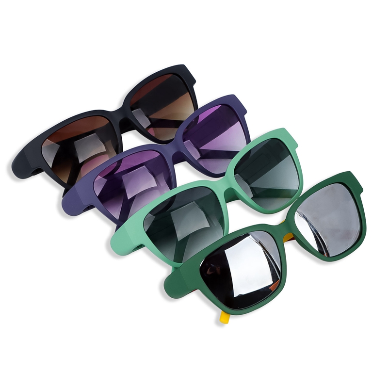Honeypuff moda óculos de óculos de sol com óculos de sol de óculos de armazenamento templos destacáveis ​​coloridos para acessórios de cigarro de armazenamento com pacote de caixas de presente