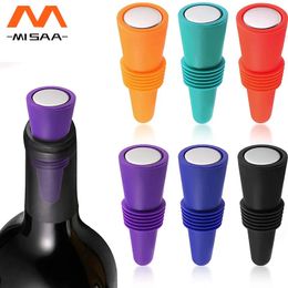 Silicone Vine Bottle Stopper Bière Couc Cork Sparkling FEUK FEAK CHARMAGNE SEALER Stoppers Bar Accessoires 240428