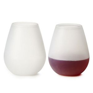 Siliconen wijnglazen 11oz / 350 ml Camping Travel Wine Cups