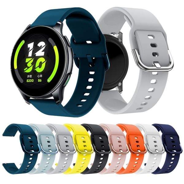 Brotte de poignet en silicone pour Real Watch T1 Sport Smart Watch Band pour Realme Watch S Pro Bracelet étanche.