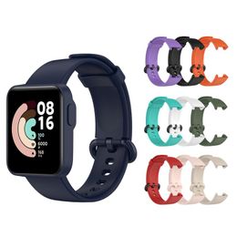 Siliconenpolsriem voor Xiaomi Mi Watch Lite Global Version Smart Watch vervanging Sport Bracelet polsbandje