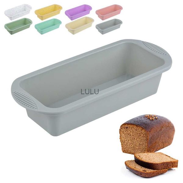 SILIKOLOVE 11 pouces rectangulaire Silicone moule à pain moule pain grillé casseroles à pain Long carré moule de cuisson pour plats HKD230828